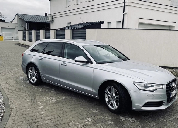 Audi A6 cena 56950 przebieg: 240000, rok produkcji 2013 z Warszawa małe 704